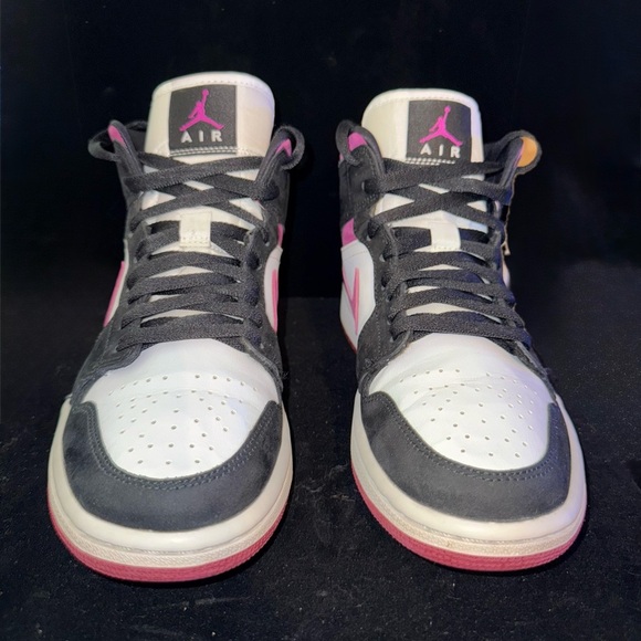 Nike Air Jordan's 1 Women's Mid "Cactus Flower" Sneakers BQ6472-005 - Picture 4 of 9